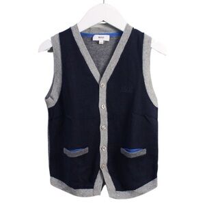 Kids Boss knit sweater vest